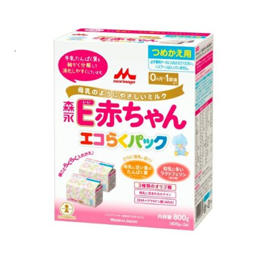 ワンコ 様　E赤ちゃん エコらくパック 8箱 手口拭き付き E赤ちゃん エコらくパック つめかえ用 800g×2箱 通販 | 食品