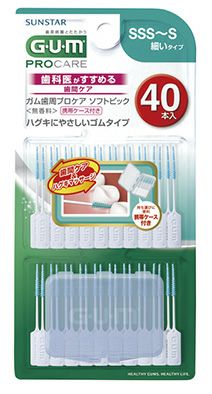 GUMソフトピック 無香料 SSS－S40本入り | キリン堂通販SHOP