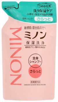 ミノン全身シャンプーさらっとタイプ＜詰替＞ | キリン堂通販SHOP