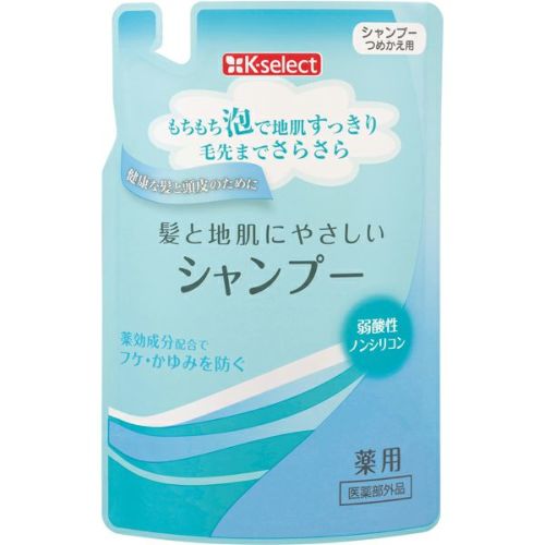 matsukiyo 薬用地肌ケアシャンプー リンスインタイプ詰替 ３８０ｍｌ詰替 めんどく （医薬部外