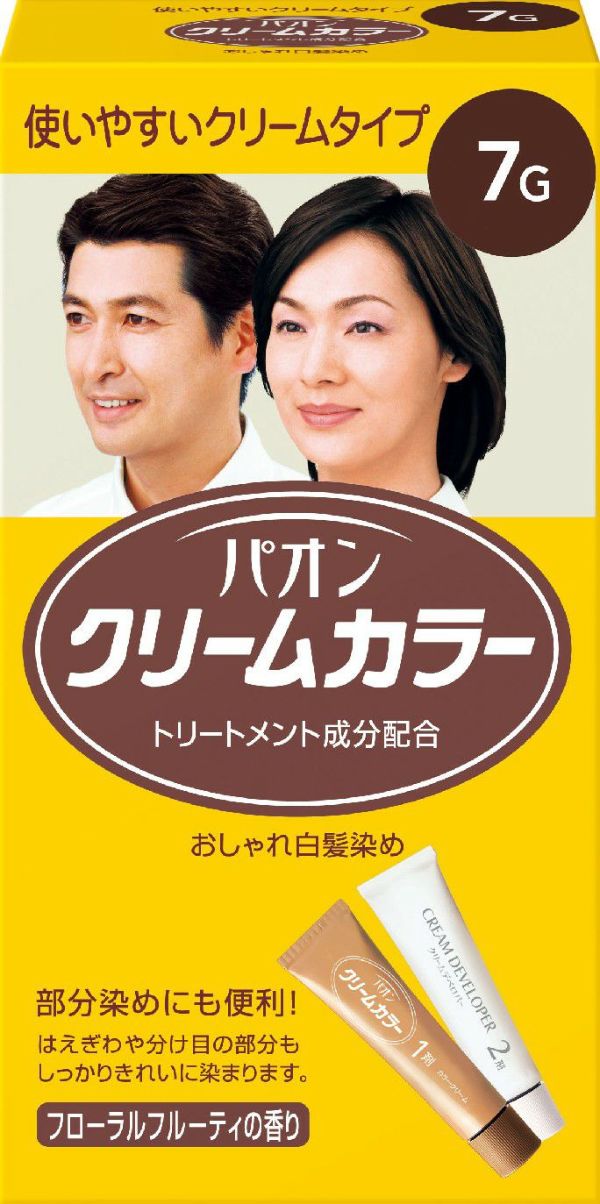 未使用 パオン クリームカラー 6G エッセンスリッチ 6 白髪染め 5個