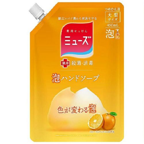 ミューズ 泡 大型詰替オリジナル450ml | キリン堂通販SHOP