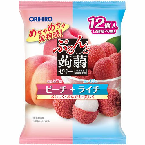 ぷるんと蒟蒻ゼリーパウチ巨峰＋マスカット＋マンゴ ２４個 キリン堂通販SHOP