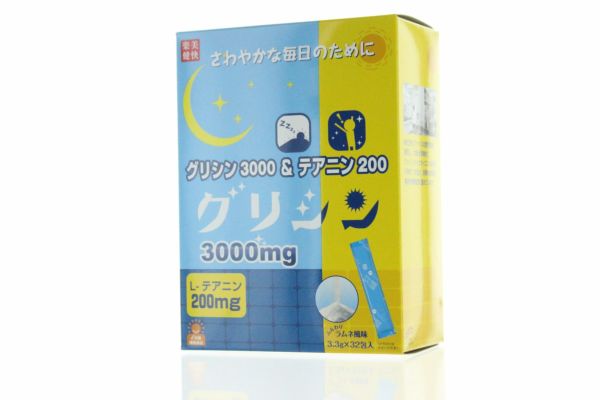 ファイングリシン グリシン3000&テアニン200 (30包入) 3箱 ファイン