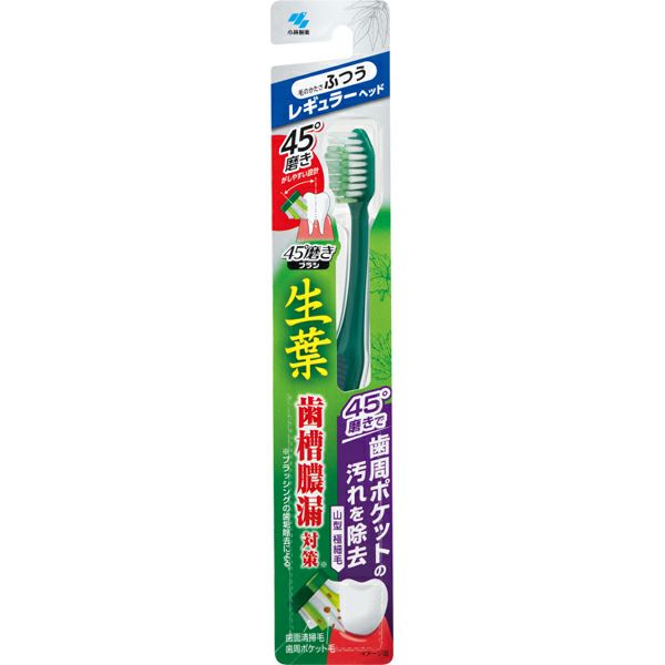 生葉 歯槽膿漏対策 歯ブラシ3本セット レギュラーふつう - 歯ブラシ