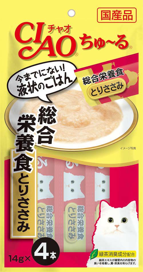 CIAO ちゅ～る 総合栄養食 とりささみ 14g×4本 | キリン堂通販SHOP