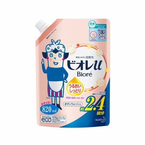 ビオレｕ　うるおいしっとり　つめかえ用　８２０ＭＬ