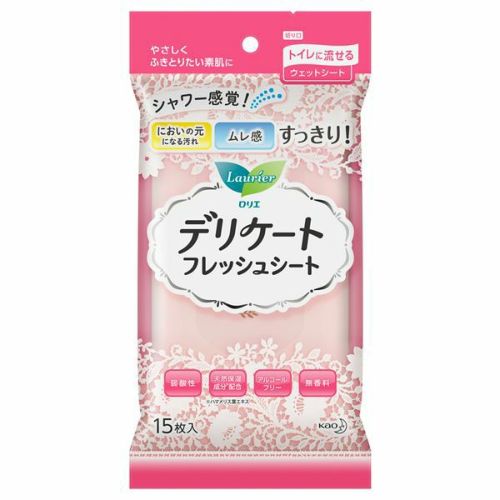 ロリエ　デリケートフレッシュシート　１５枚
