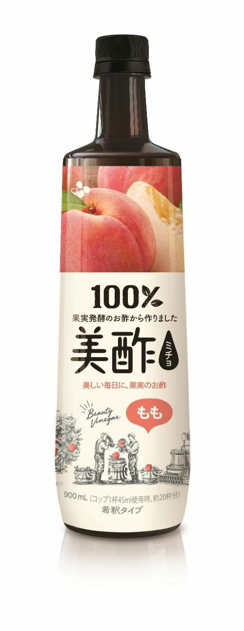 シージェイジャパン 美酢もも 900ml (希釈タイプ飲料)