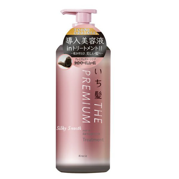 いち髪 ｔｈｅ ｐｒｅｍｉｕｍ エクストラダメージケアトリートメント シャイニーモイスト ポンプ キリン堂通販shop