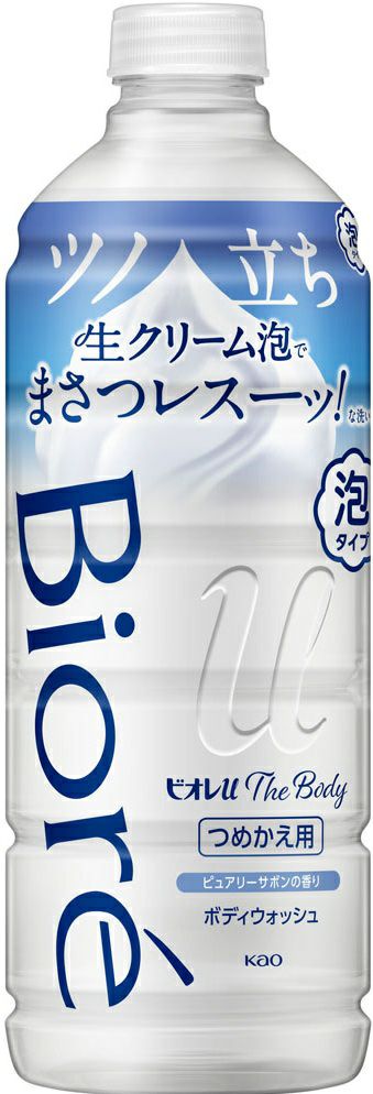 ビオレｕザボディ泡タイプピュアリーサボン詰替 ４４０ｍｌ | キリン堂通販SHOP