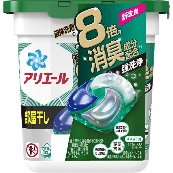 Ｐ＆Ｇジャパン アリエールジェルボール４Ｄ部屋干し用 本体 １１個 ...