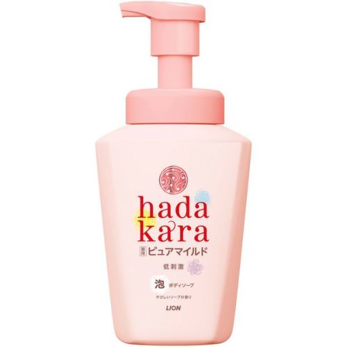 hadakara (ハダカラ) 泡で出てくる 薬用 ピュアマイルドタイプ やさしいソープの香り 本体 550ml