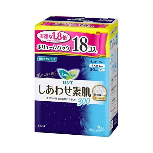 ロリエエフしあわせ素肌超スリム夜用４０羽つき９コ入 | キリン堂通販SHOP