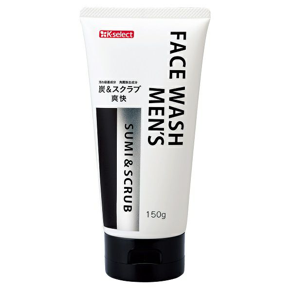 K-select】メンズ炭＆スクラブ洗顔 | キリン堂通販SHOP