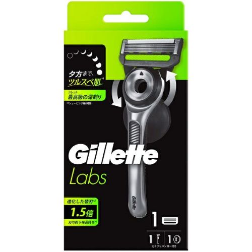 ジレット ラボ　Gillette labs 　替刃16個 ジレットラボ（Gillette Labs） 角質除去バー搭載替刃 4個入