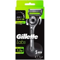 ジレットラボ 角質除去ホルダー5Bコンボパック 替刃5個マグネット付